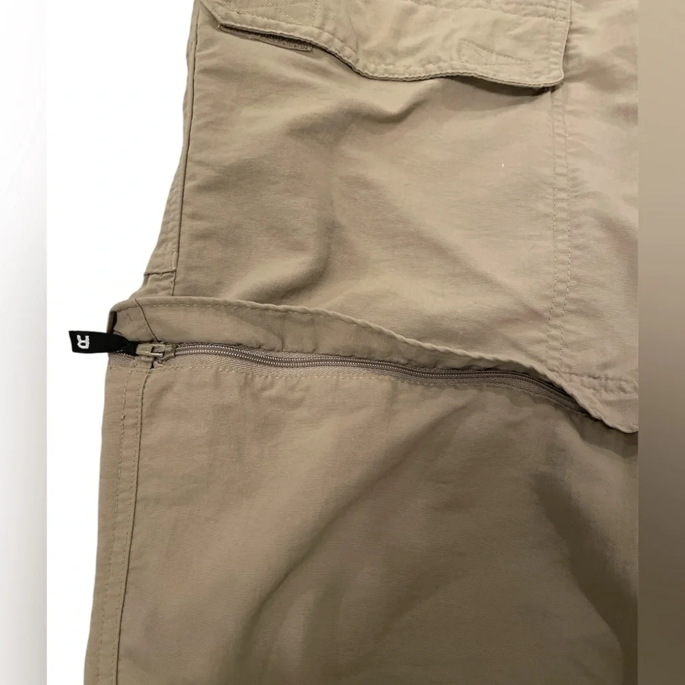 North Face Men’s Convertible Hiking Utility Cargo Pants Tan Size Medium